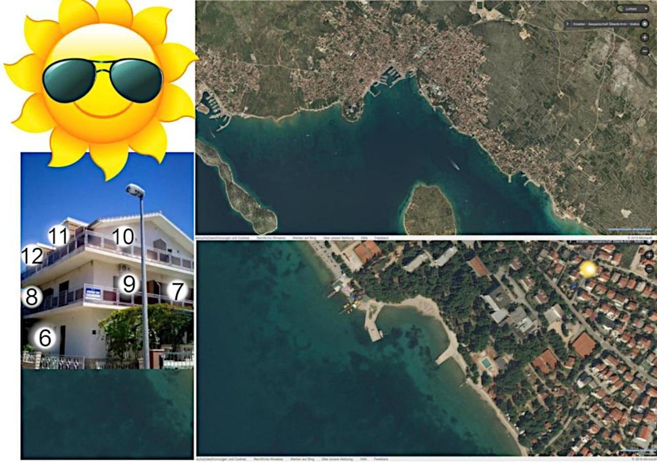 Topic Apartments Vodice Exteriör bild